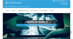 Desktop Screenshot of clinimagem.com.br